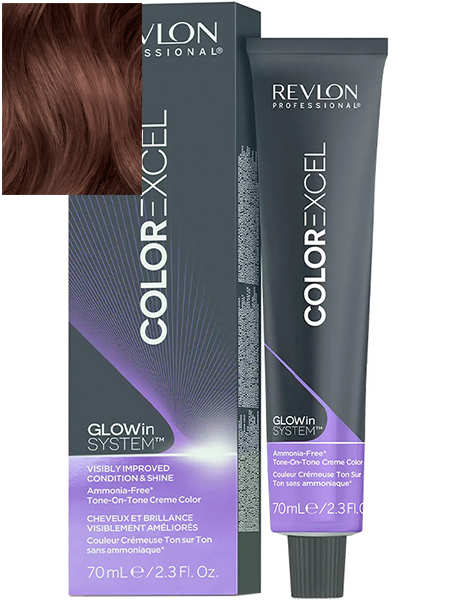 Revlon Professional Revlonissimo Color Excel Tone On Tone Безаммиачная краска для волос № 5.24 Кофейно ореховый