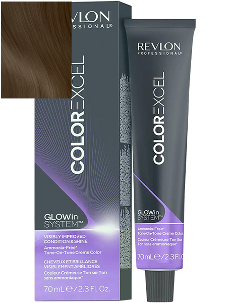 Revlon Professional Revlonissimo Color Excel Tone On Tone Безаммиачная краска для волос № 5 Светло-Коричневый
