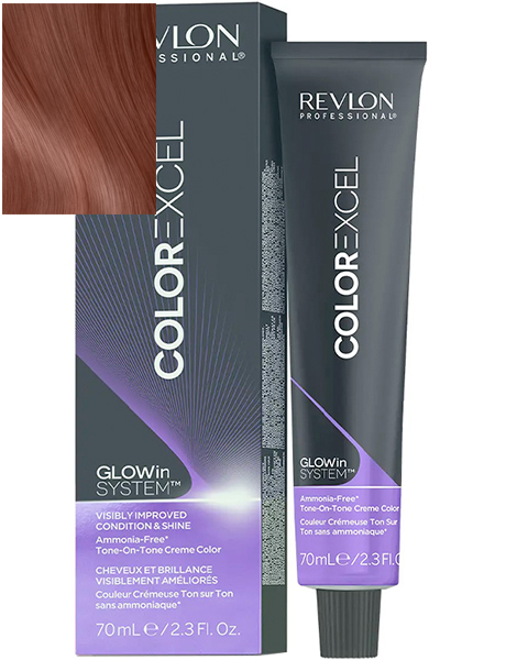 Revlon Professional Revlonissimo Color Excel Tone On Tone Безаммиачная краска для волос № 6.4 Медный