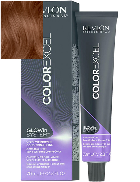 Revlon Professional Revlonissimo Color Excel Tone On Tone Безаммиачная краска для волос № 6.42 Темно-Каштановый