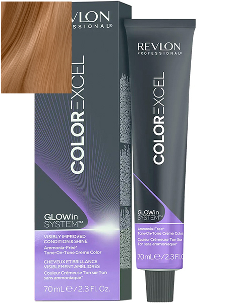 Revlon Professional Revlonissimo Color Excel Tone On Tone Безаммиачная краска для волос № 7.3 Золотистый