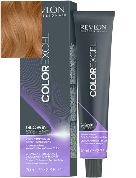 Revlon Professional Revlonissimo Color Excel Tone On Tone Безаммиачная краска для волос № 7.41 Светлый орех