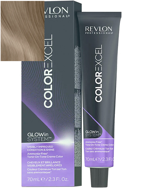 Revlon Professional Revlonissimo Color Excel Tone On Tone Безаммиачная краска для волос № 8.01 Светлый Блондин тоффи