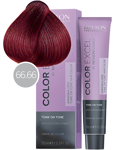 Revlon Professional Revlonissimo Color Excel Tone On Tone Безаммиачная краска для волос № 66.66 Интенсивно-Красный