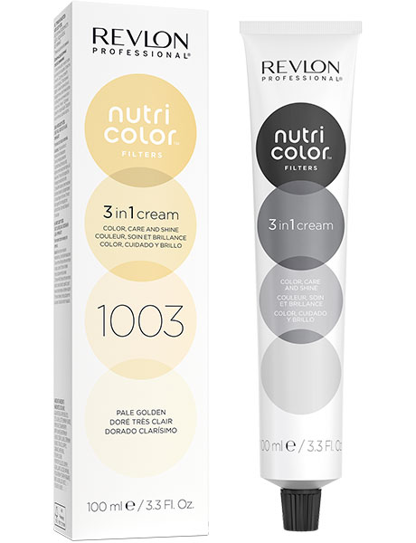 Revlon Professional Nutri Color Filters Тонирующий крем-бальзам для волос № 1003 Светлое золото
