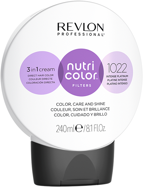 Revlon Professional Nutri Color Filters Тонирующий крем-бальзам для волос № 1022 Интенсивная платина