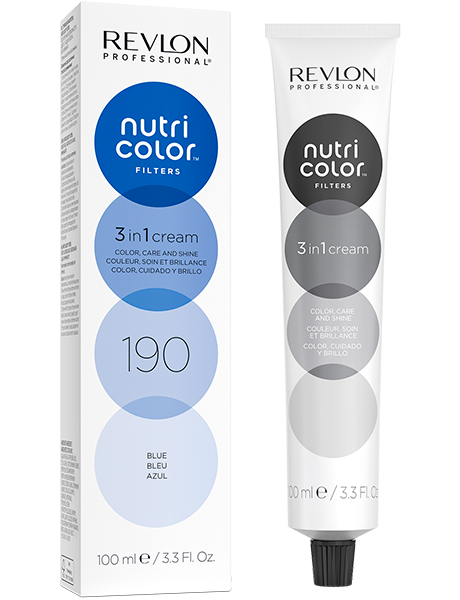 Revlon Professional Nutri Color Filters Тонирующий крем-бальзам для волос № 190 Синий