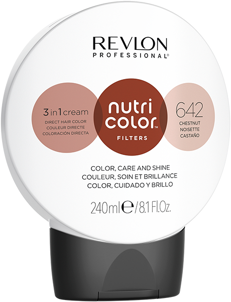 Revlon Professional Nutri Color Filters Тонирующий крем-бальзам для волос № 642 Каштановый