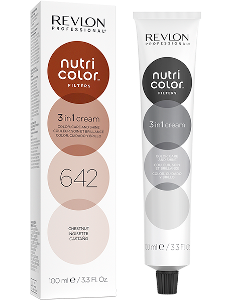 Revlon Professional Nutri Color Filters Тонирующий крем-бальзам для волос № 642 Каштановый