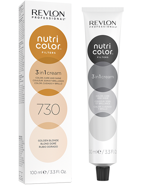 Revlon Professional Nutri Color Filters Тонирующий крем-бальзам для волос № 730 Золотистый блондин