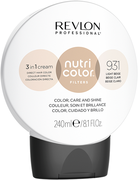 Revlon Professional Nutri Color Filters Тонирующий крем-бальзам для волос № 931 Светло-бежевый
