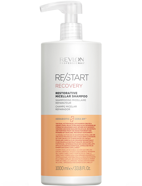 Revlon Professional Recovery Мицеллярный шампунь для поврежденных волос