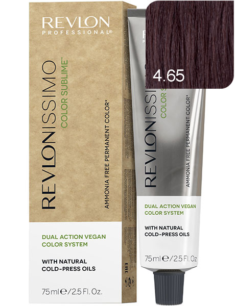 Revlon Professional Revlonissimo Color Sublime Безаммиачная краска для волос № 4.65 Коричневый Красно-Махагоновый