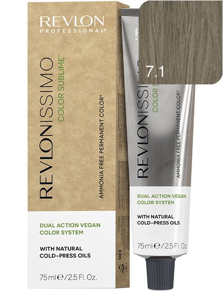 Revlon Professional Revlonissimo Color Sublime Безаммиачная краска для волос № 7.1 Блондин Пепельный