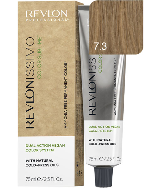 Revlon Professional Revlonissimo Color Sublime Безаммиачная краска для волос № 7.3 Блондин Золотистый