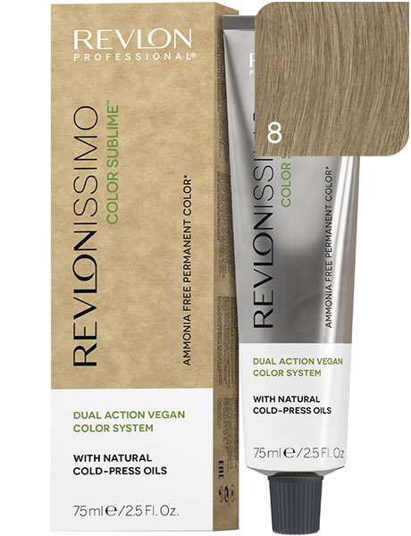 Revlon Professional Revlonissimo Color Sublime Безаммиачная краска для волос № 8 Светлый Блондин