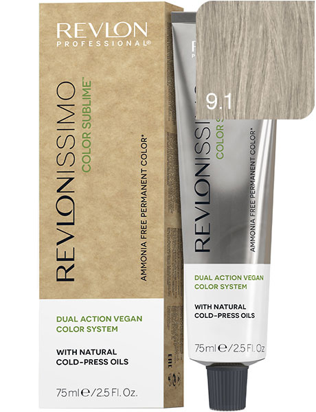 Revlon Professional Revlonissimo Color Sublime Безаммиачная краска для волос № 9.1 Очень Светлый Блондин Пепельный