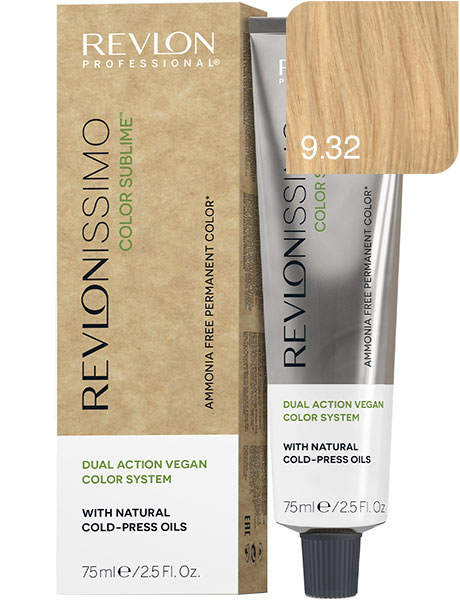 Revlon Professional Revlonissimo Color Sublime Безаммиачная краска для волос № 9.32 Очень Светлый Блондин Золотисто-Перламутровый