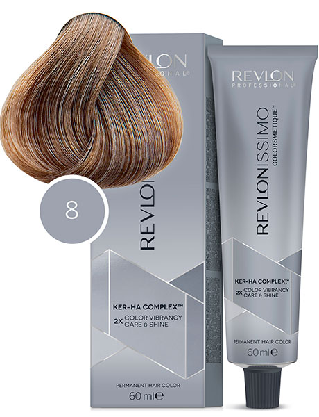 Revlon Professional Revlonissimo Colorsmetique High Coverage Краска для сильно седых волос № 8 Светлый Блондин
