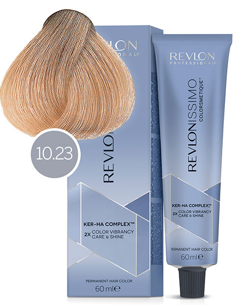 Revlon Professional Revlonissimo Colorsmetique Краска для волос № 10.23 Очень сильно Светлый Блондин Переливающийся-Золотистый