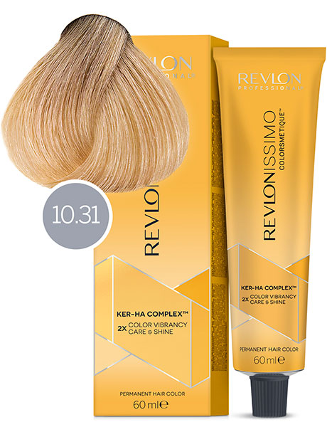 Revlon Professional Revlonissimo Colorsmetique Краска для волос № 10.31 Очень сильно Светлый Блондин Золотисто-Пепельный