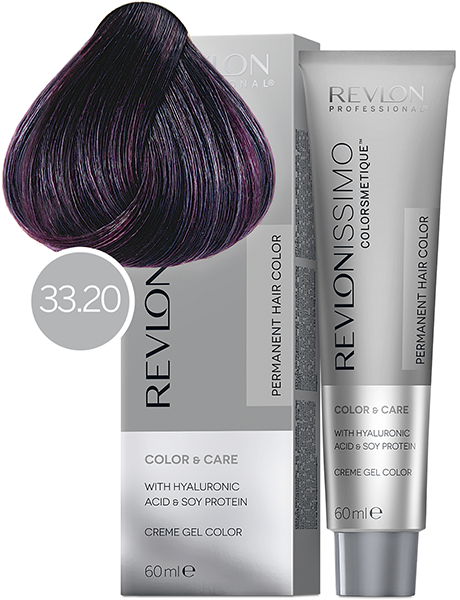 Revlon Professional Revlonissimo Colorsmetique Краска для волос № 33.20 Темно-Коричневый Бургундский