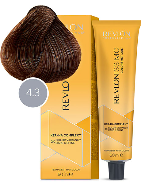 Revlon Professional Revlonissimo Colorsmetique Краска для волос № 4.3 Коричневый Золотистый