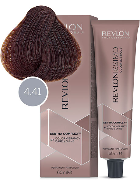 Revlon Professional Revlonissimo Colorsmetique Краска для волос № 4.41 Коричневый Медно-Пепельный