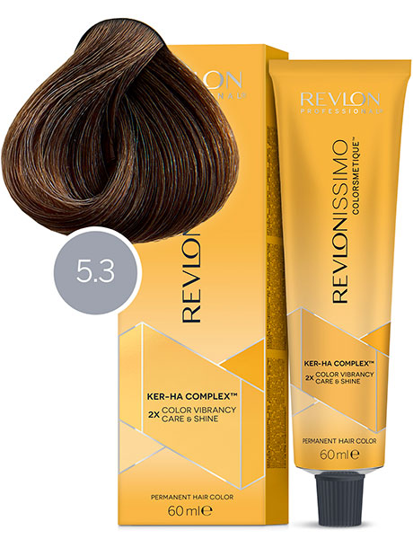 Revlon Professional Revlonissimo Colorsmetique Краска для волос № 5.3 Светло-Коричнеый Золотистый