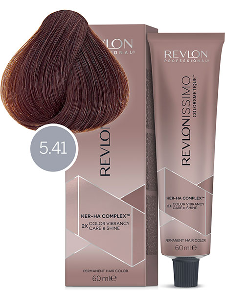 Revlon Professional Revlonissimo Colorsmetique Краска для волос № 5.41 Светло-Коричневый Медно-Пепельный