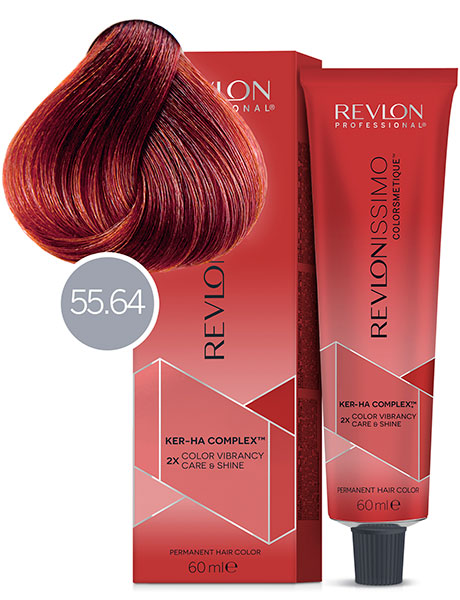 Revlon Professional Revlonissimo Colorsmetique Краска для волос № 55.64 Светло-Коричневый Красно-Медный