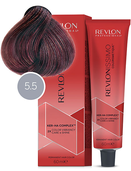 Revlon Professional Revlonissimo Colorsmetique Краска для волос № 5.5 Светло-Коричневый Махагон