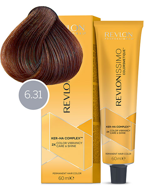 Revlon Professional Revlonissimo Colorsmetique Краска для волос № 6.31 Темный Блондин Холотисто-Пепельный