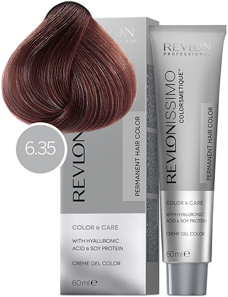 Revlon Professional Revlonissimo Colorsmetique Краска для волос № 6.35 Темный Блондин Золотисто-Махагоновый