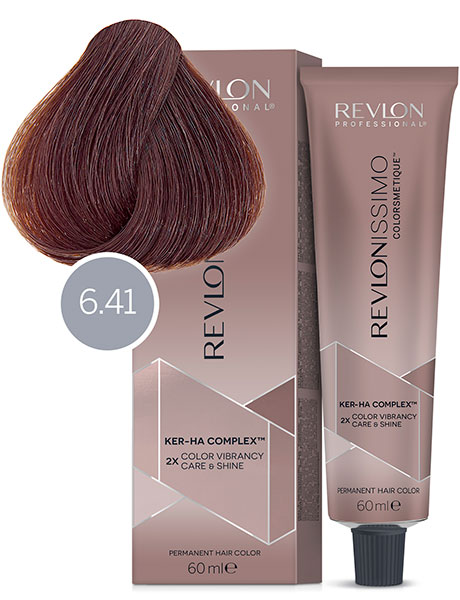 Revlon Professional Revlonissimo Colorsmetique Краска для волос № 6.41 Темный Блондин Медно-Пепельный