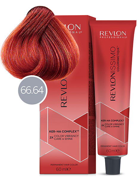 Revlon Professional Revlonissimo Colorsmetique Краска для волос № 66.64 Темный Блондин Красно-Медный