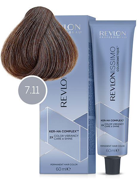 Revlon Professional Revlonissimo Colorsmetique Краска для волос № 7.11 Блондин интенсивный пепельный