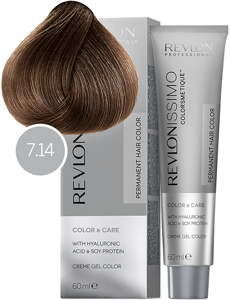 Revlon Professional Revlonissimo Colorsmetique Краска для волос № 7.14 Блондин Пепельно-Медный