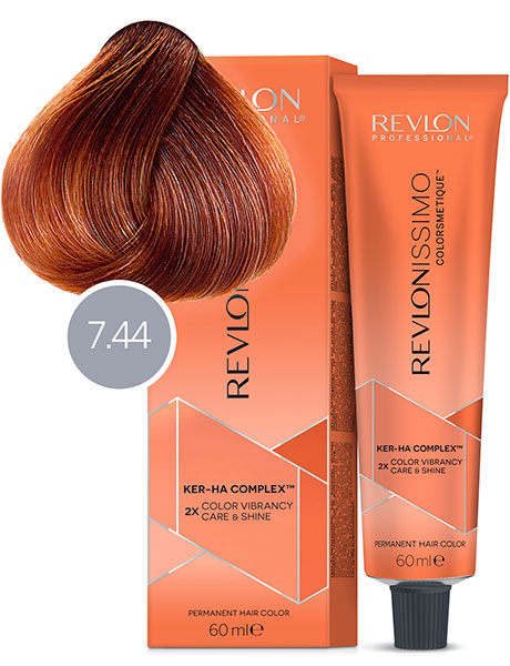 Revlon Professional Revlonissimo Colorsmetique Краска для волос № 7.44 Блондин гипер-Медный