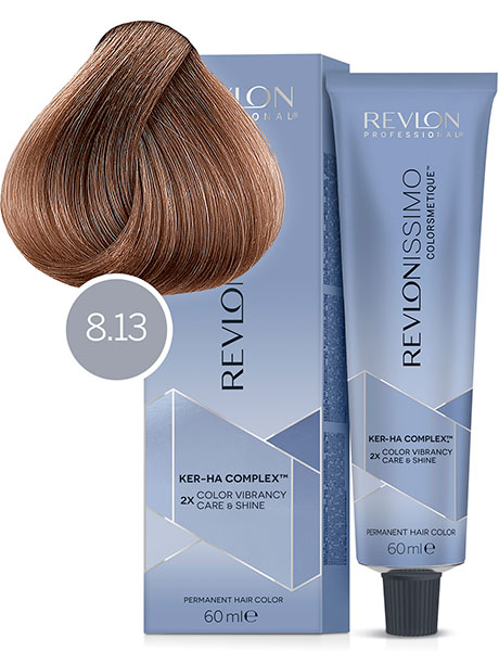 Revlon Professional Revlonissimo Colorsmetique Краска для волос № 8.13 Светлый Блондин Пепельно-золостый