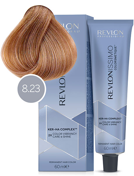 Revlon Professional Revlonissimo Colorsmetique Краска для волос № 8.23 Светлый Блондин Переливающийся Золотистый