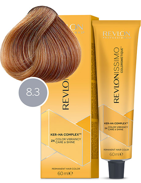 Revlon Professional Revlonissimo Colorsmetique Краска для волос № 8.3 Светлый Блондин Золотистый