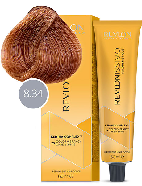 Revlon Professional Revlonissimo Colorsmetique Краска для волос № 8.34 Светлый Блондин Золотисто-Медный