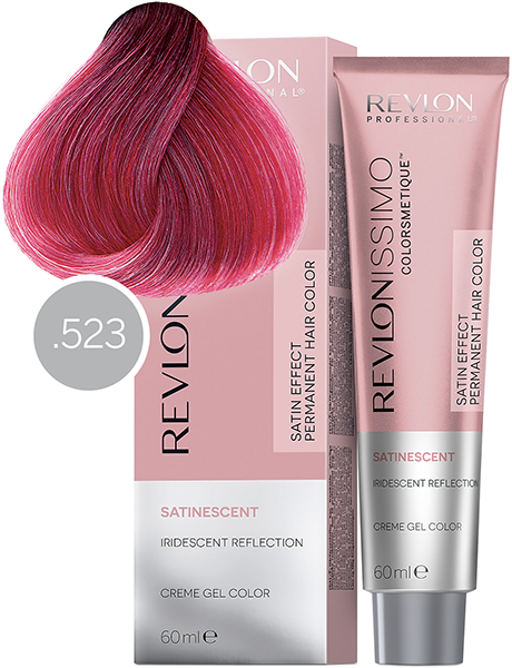 Revlon Professional Revlonissimo Colorsmetique Satinescent Краска для волос с 3D-оттенком № 523 Античная роза