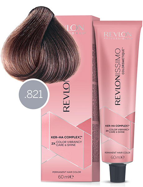 Revlon Professional Revlonissimo Colorsmetique Satinescent Краска для волос с 3D-оттенком № 821 Замерзшая мальва