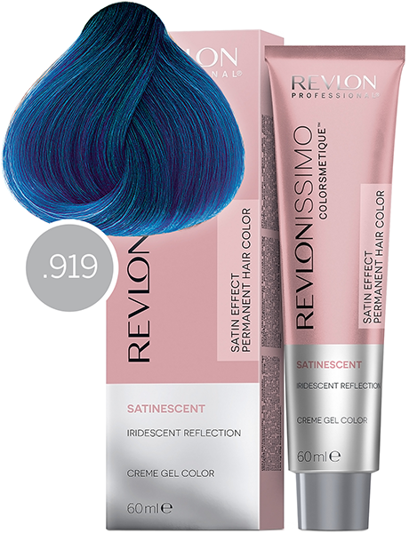 Revlon Professional Revlonissimo Colorsmetique Satinescent Краска для волос с 3D-оттенком № 919 Полночный синий